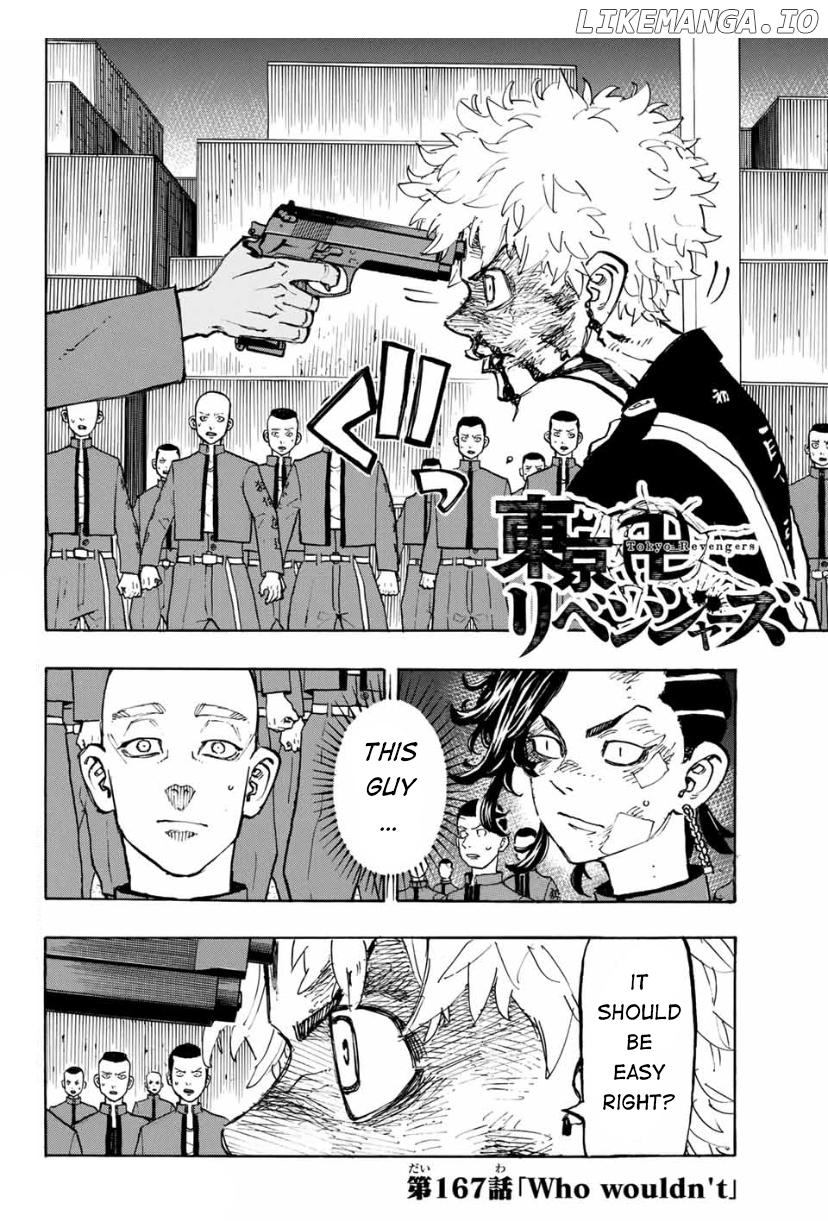 Tokyo Revengers, Chapter 167 image 02